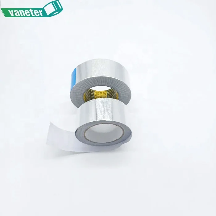 Heavy Duty Aluminum Foil Duct Tape, Metal Shielding Protection Adhesive Sealing Duct Tape for Metal Pipes, Air Vents