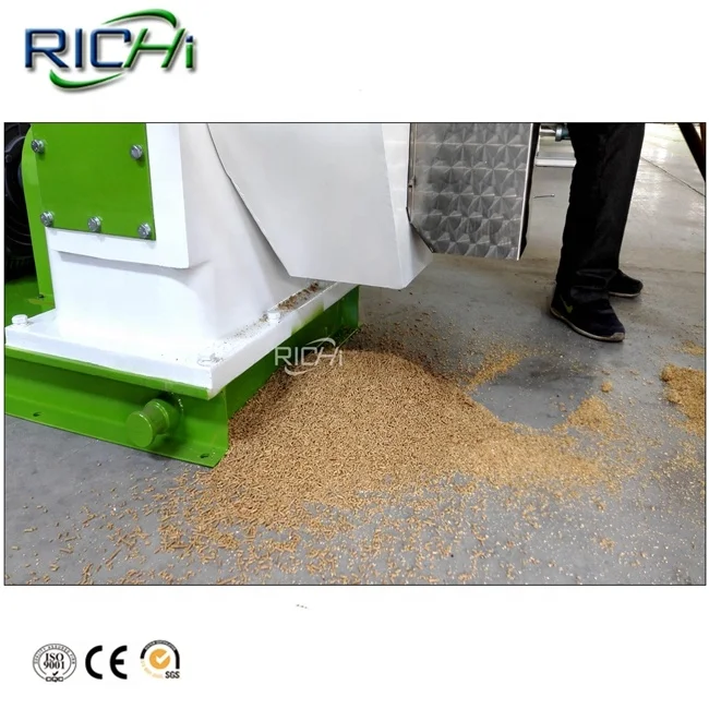 RICHI 3-4 T/H Pellet Press Chicken Feed Concentrate Machine Press Granulators