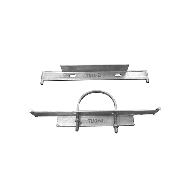 Hot Dip Galvanized Cruceta Remate  Angle Iron Cross Arm For Pole Line Hardware