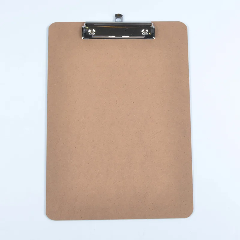 Supermarket A4 Wooden Documents Plywood Clipboard Pad Folder Students Writing Drawing Clip