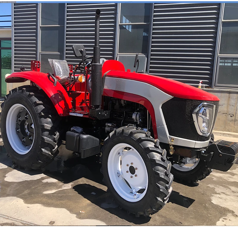 Многофункциональный 120HP садовый трактор с фронтальным погрузчиком колесный мини сельскохозяйственный для продажи