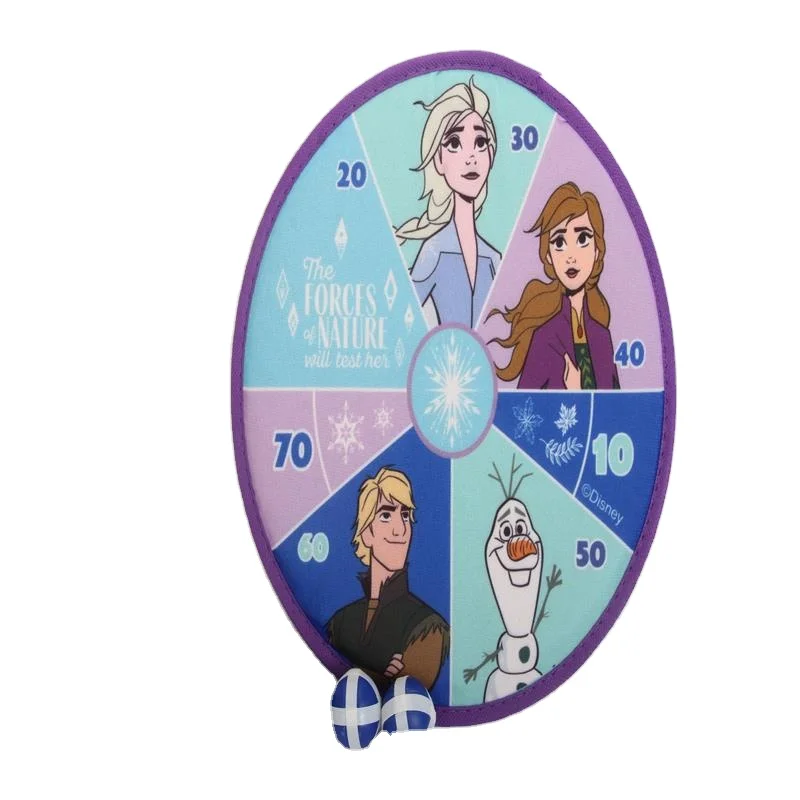 
Disney Frozen Non Woven Fabrics Dartboard with 4 Balls Sport Dartboard Game For Kids 