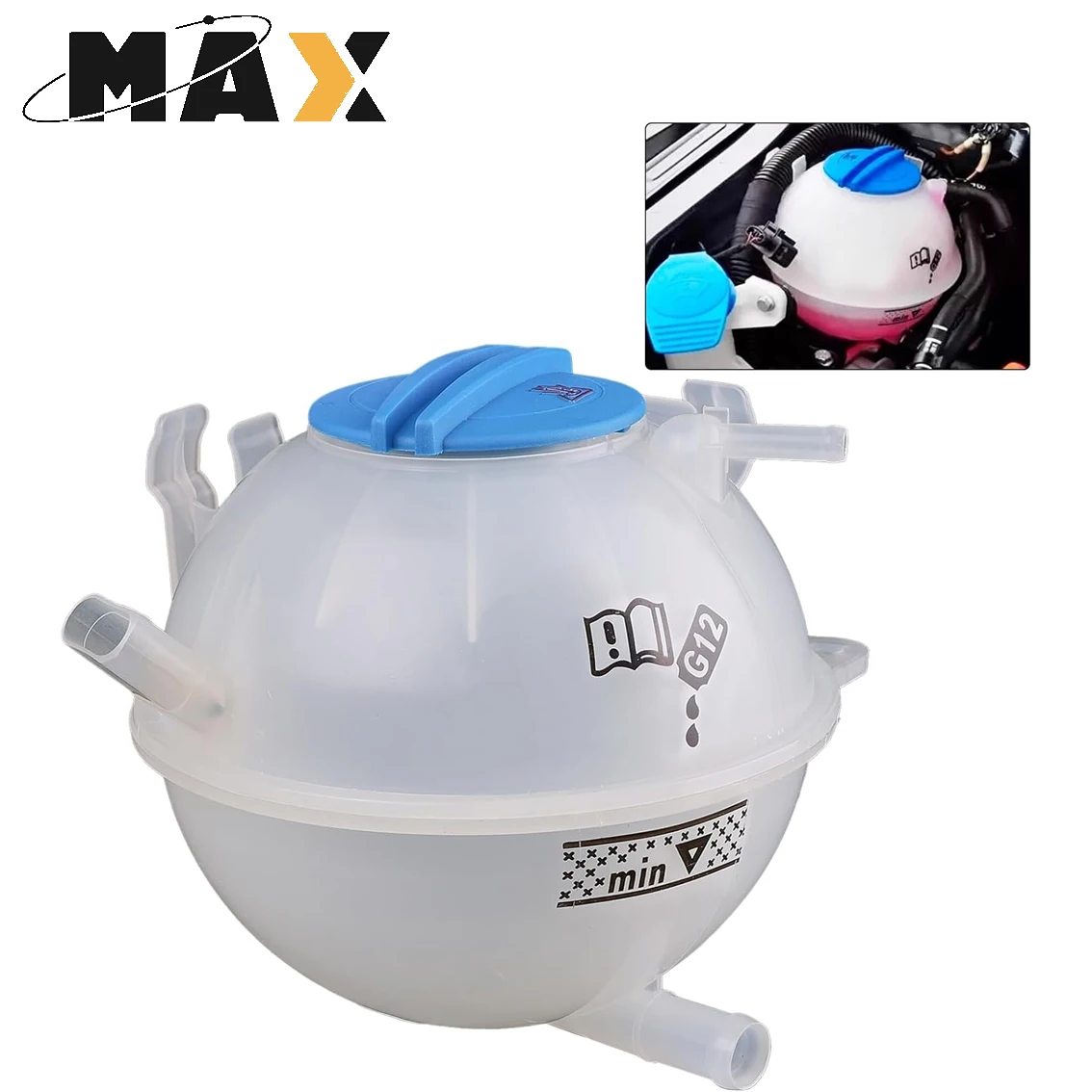 Coolant Expansion Reservoir Overflow Tank For Mercedes BMW Audi Toyota Honda VW Nissan Dodge Ford Chevrolet Hyundai Kia Jeep
