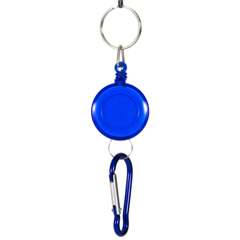 Retractor Keychain Portable Fly Fishing Retractable Reel Badge Holder Fly Fishing Carabiner Clip