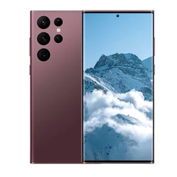 Hot Sell 5G Android 12 HD Camera 7.3Inch 16GB+512GB SmartPhone Face iD Unlock Mobile Phone S22 Ultra Telephone