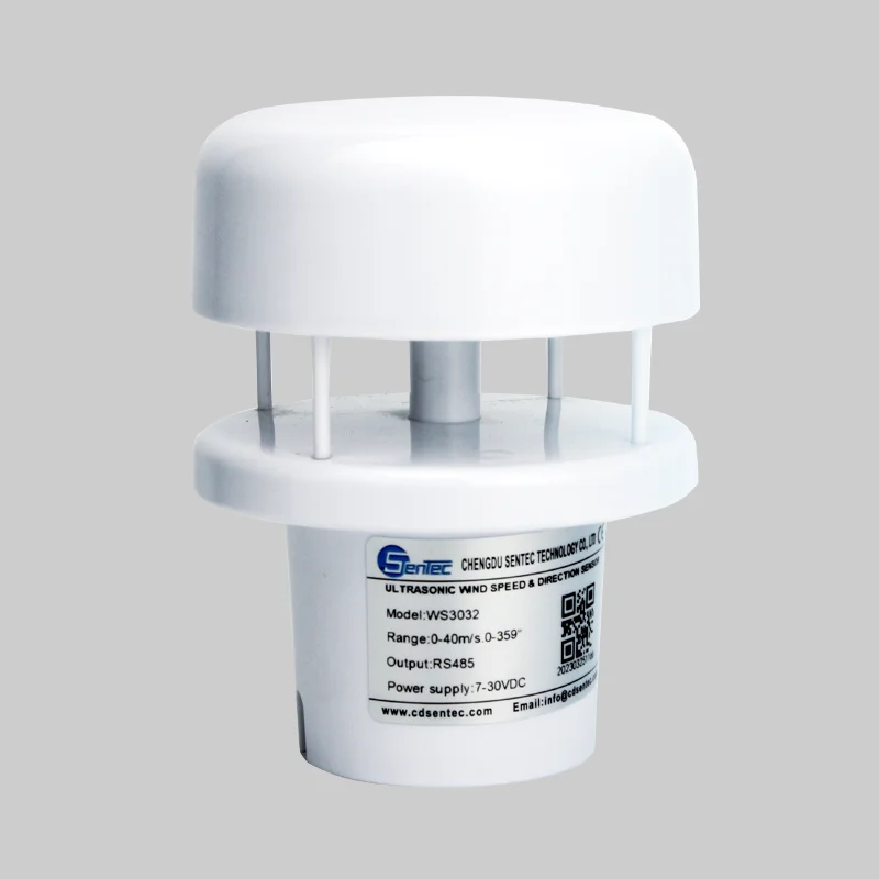 SENTEC WS303 wind speed direction sensor with high accuracy stability for farm crane weather alarm monitoring