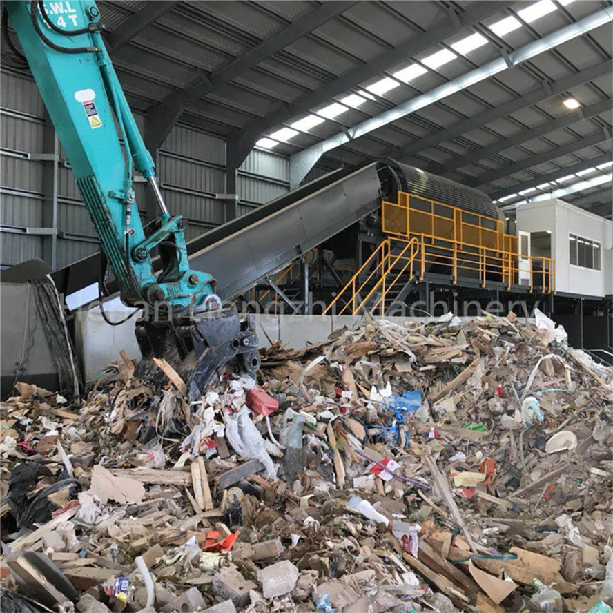 recycling waste garbage sorting production line Construction waste recycling sorting system municipal solid waste sorting