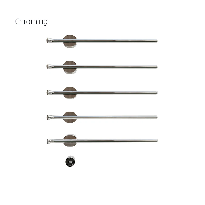 Modern Design Electric Heated Towel Rack Copper Bathroom Heater 5-Tier Bath Towel Heated Warmer