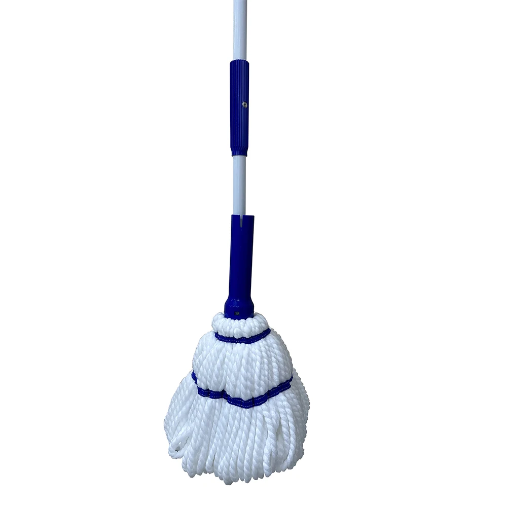 Twist microfiber yarn mop