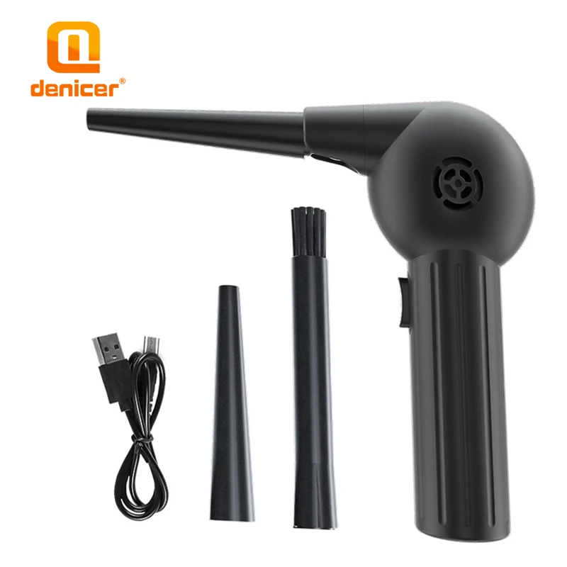 Air duster cordless wireless rechargeable vacuum cleaner dust collector blower