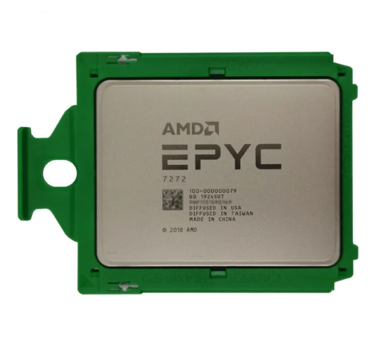 100-000000079 For AMD EPYC 7272 2.90GHZ 12 Cores Socket SP3 Server Processor CPU