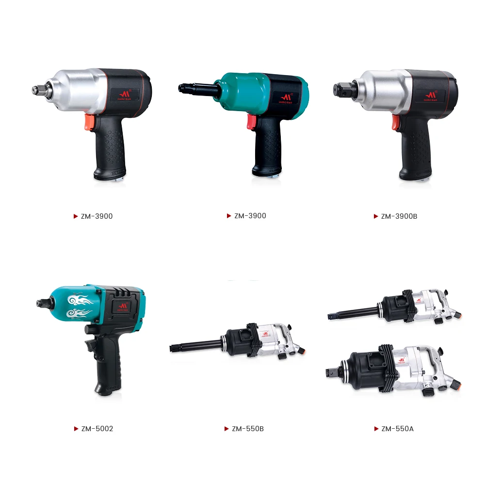 Professional High Torque Twin Hammer 1/2 Air Powered Impact Wrench