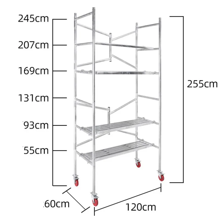 Implement training programs that emphasize safe practices when using our reliable  Mobile scaffold systems on-site