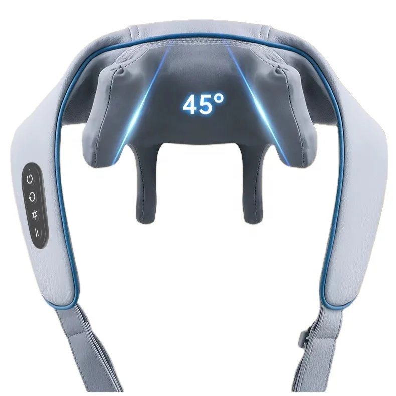 Technology Production Strap Automatic Neck And Shoulder 4 Heads Muscle Quiet Massager