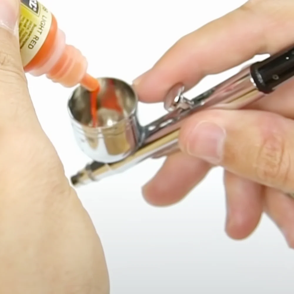Easy Clean Portable Airbrush Pen Spray Gun Gravity Feed Air Brush For Painting Tattoo Nail