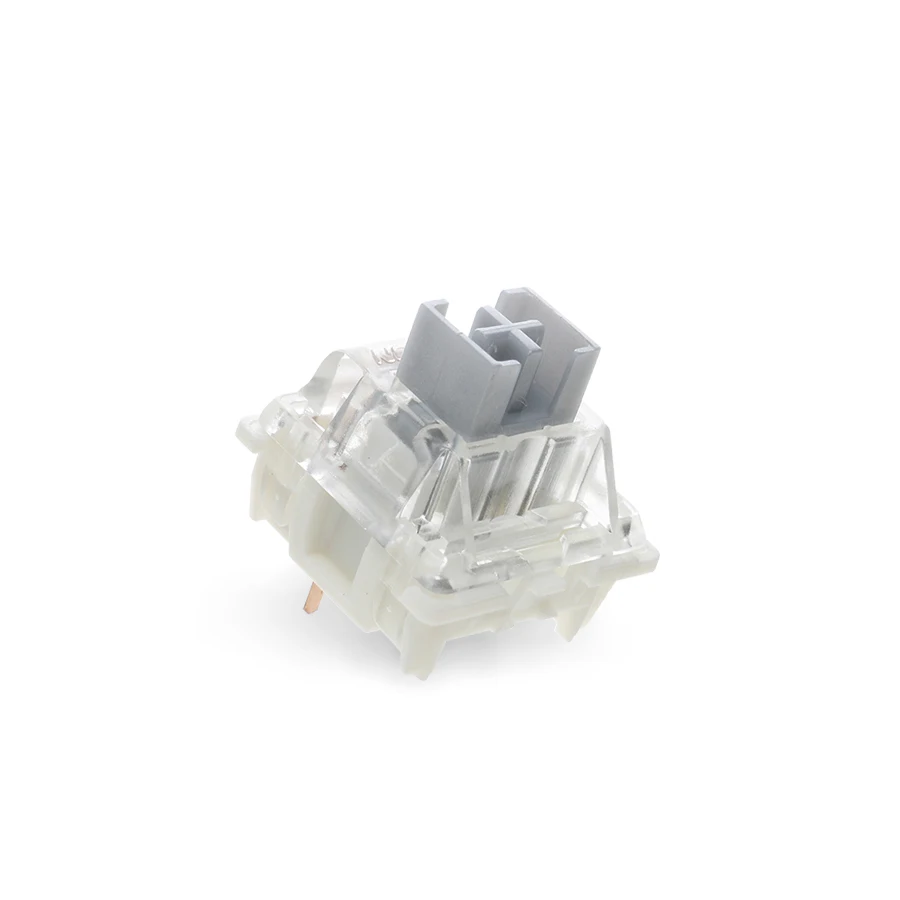 Gateron SMD Silver Pro Switch with Factory Lubrication 3pins For Mechanical Gaming Keyboard