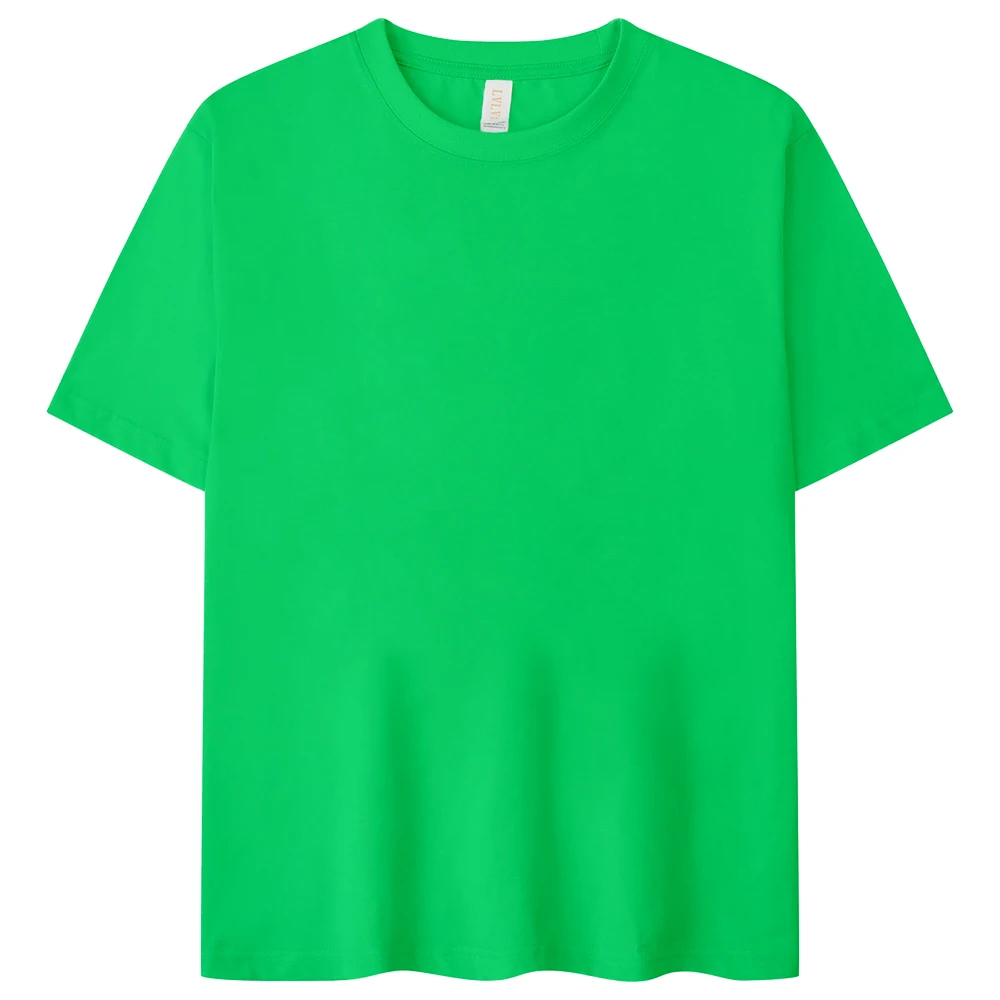 205gsm Short Sleeve Black T Shirts Custom T Shirt with Picture for Women Men Design Your Own logo Tshirt