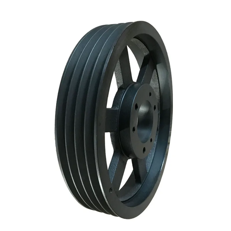 European Standard OEM SPA SPB SPC SPZ 3 Groove Sheave Taper Lock Bush  Belt Pulley for Construction works