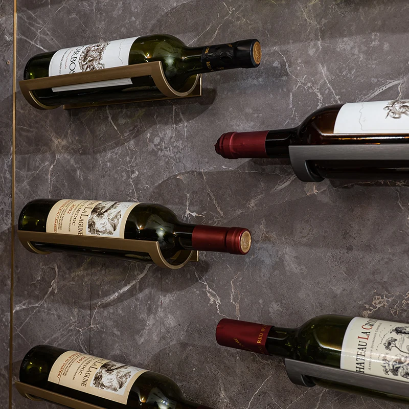 Wine Bottle Holder  Decor Wine Rack Wall Mounted Display Wine Rack