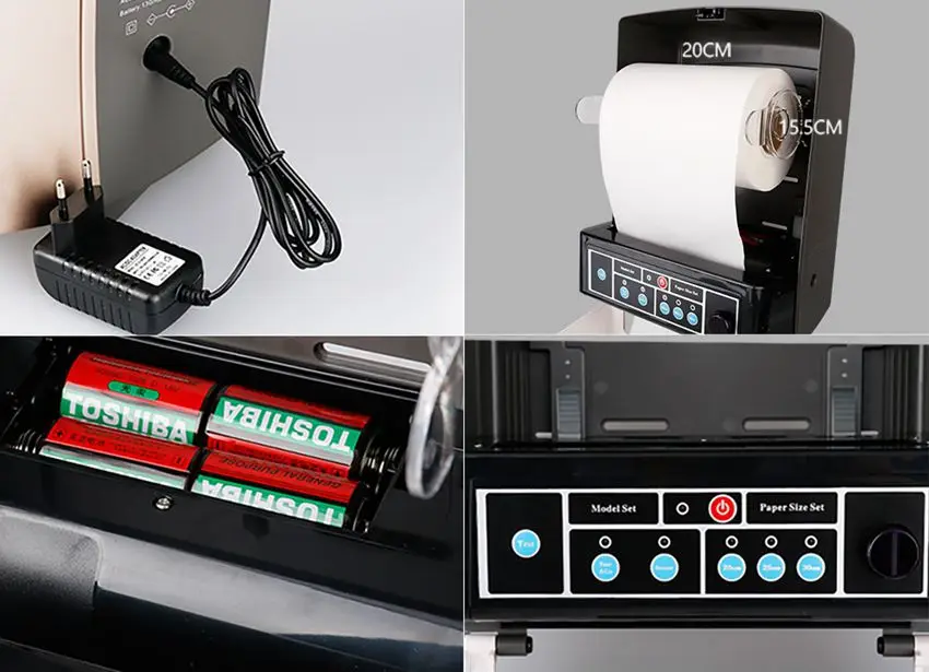 Wall mounted ABS plastic white black gold toilet automatic infrared sensor paper towel dispenser