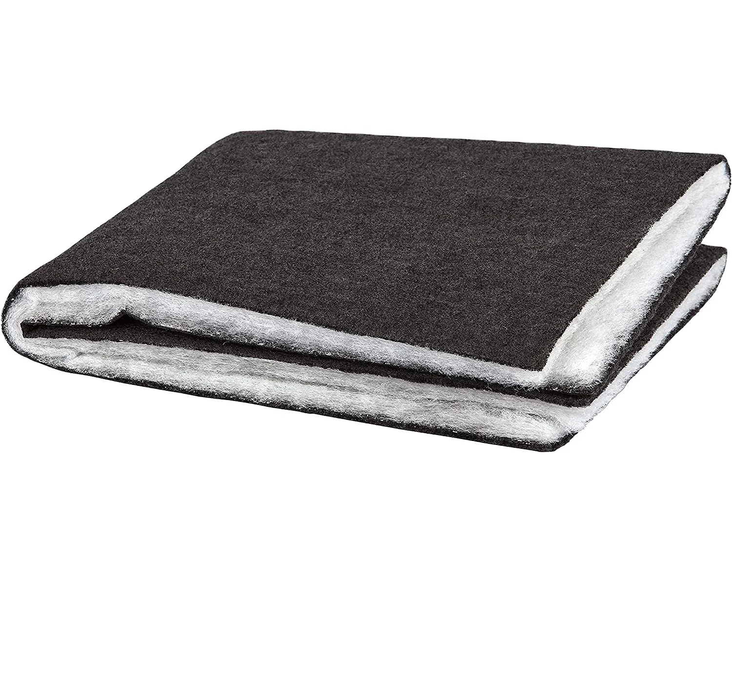 Фильтр для плиты для экстрактора, фильтр для смазки, флис 47x57 см, белый и черный, по индивидуальному заказу