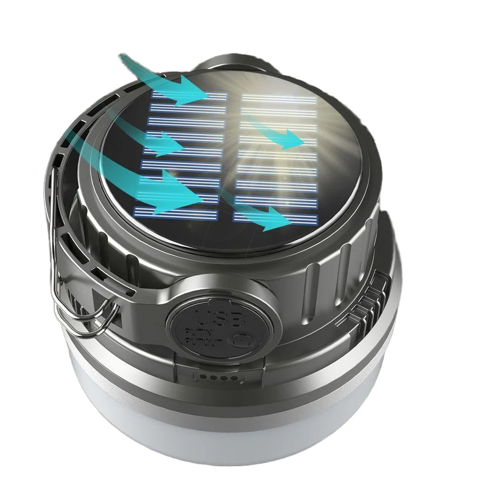 28LED Portable Outdoor Lighting High Brightness Solar Battery Powered Rechargeable Power Bank Flashlights 12V Camping Light
