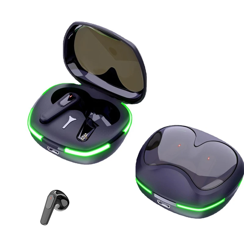 High Quality Game LED Light Pro60 Earphones True Wireless Headset Mini In Ear Gaming Headphones TWS Earbuds