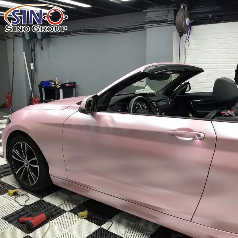 Electro Chrome Metallic Matt Blue Change Auto Color Car Body Wrap Vinyl Sticker Decoration  Paper Film for Vehicle Wrapping