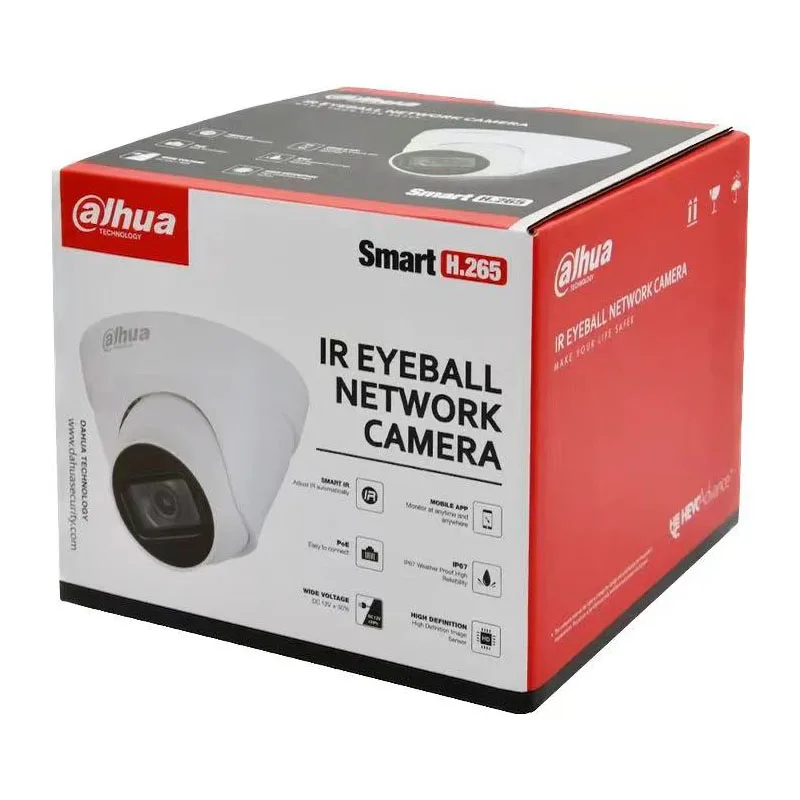 Dahua 5MP IP Camera IPC-HDW2541TM-S Built-in Mic 30m IR POE IP Camera Dahua