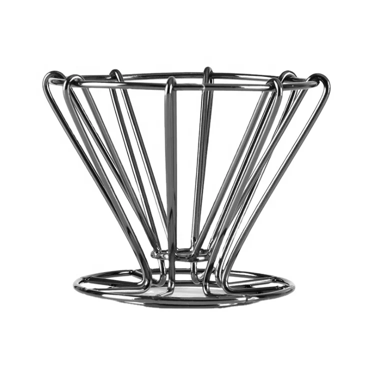 Stainless Steel Wire Mesh Coffee Dripper Cone Coffee Accessories Coffee Filter