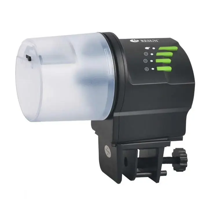 
Automatic Fish Feeder Rechargeable Timer Fish Feeder with USB Fish Food Dispenser for Aquarium or Tank 