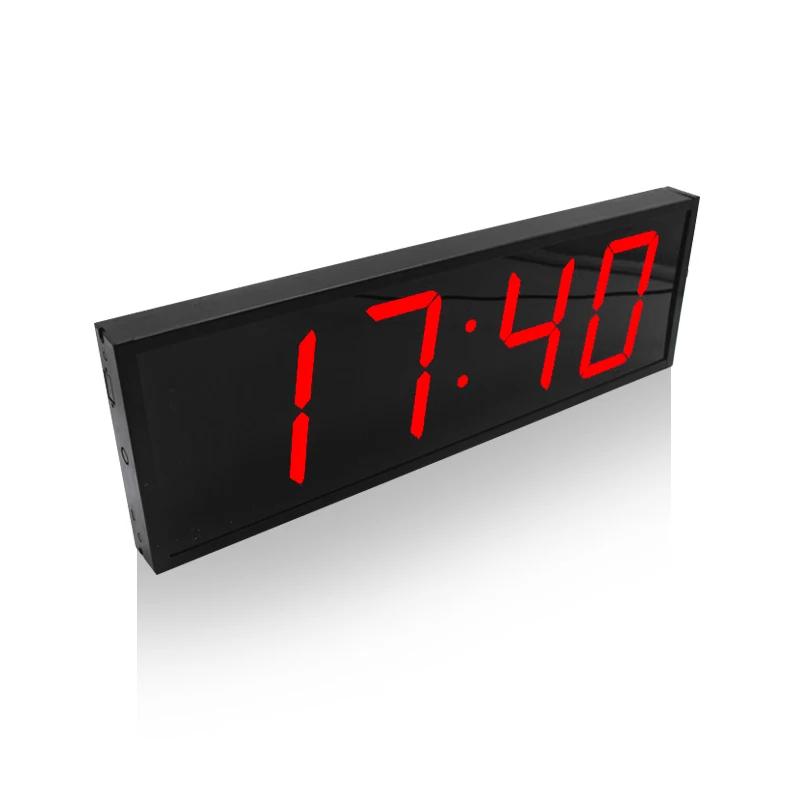 Jinling Shiyin Hot Sale Large Digital Wall Clock 12/24H Time Format/Count up/Countdown Timer