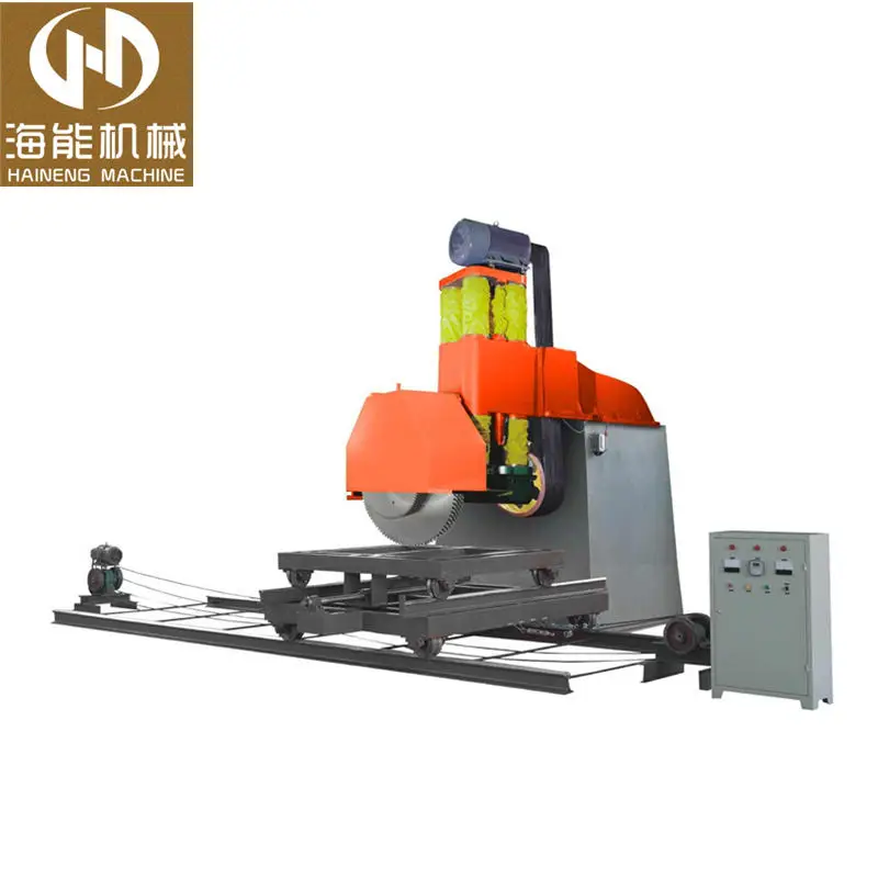 High performance single arm hydraulic multi blade stone cutting disc granite cutter machine stone machinery