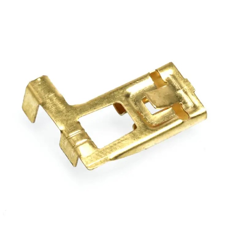 Factory Nickel Plate PCB Tab Battery 4.8 Terminal Connector Brass Blade 6.3 Terminal