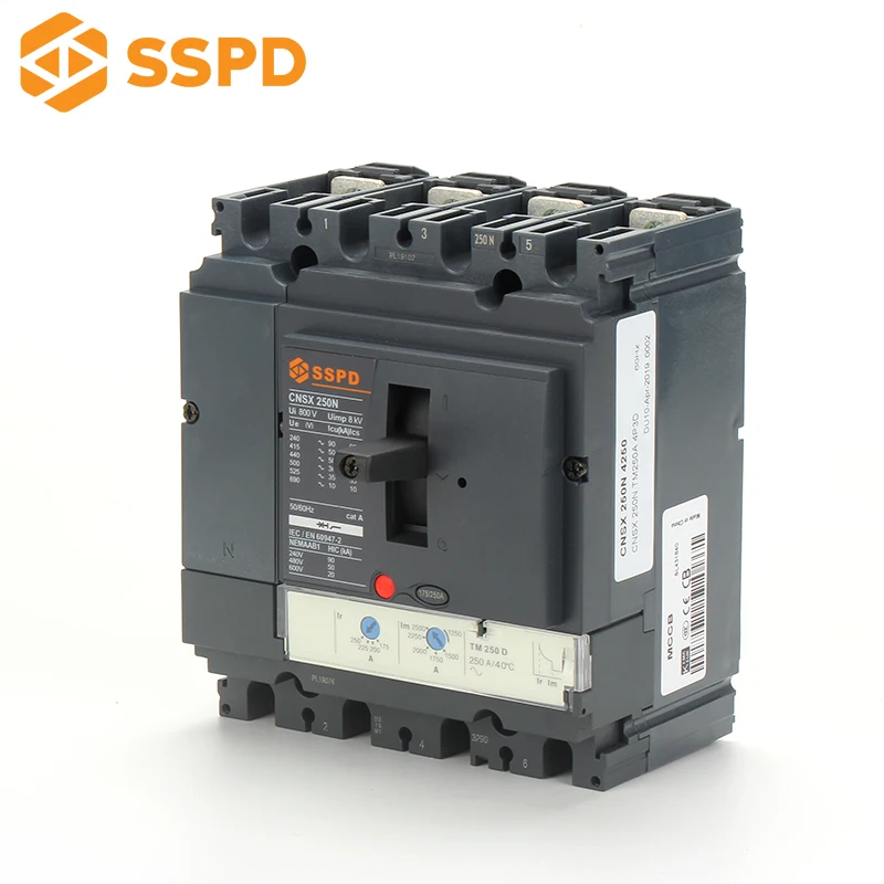 New arrival long lasting generator self powered Low voltage circuit breaker