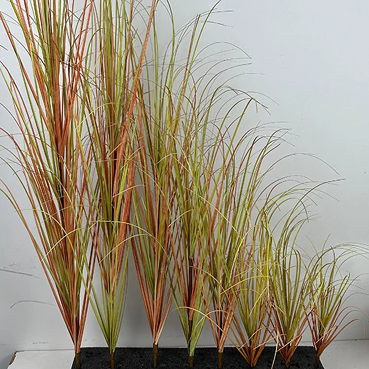Newest Hot Sale Simulation Single Reed Onion Grass Landscape Decoration Wedding Artificial Plant