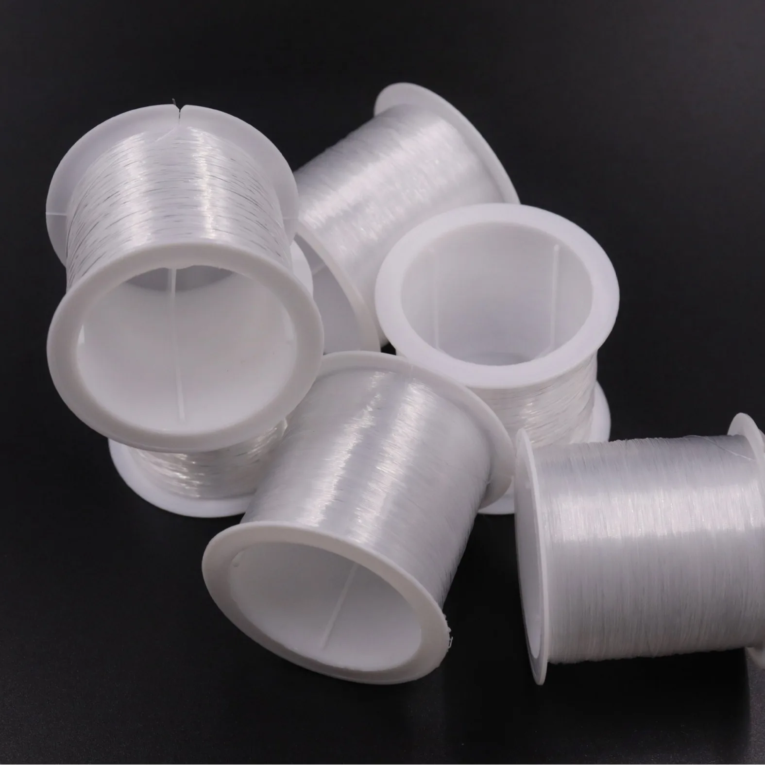 0.35mm 200m Small Cones Invisible and Soft Nylon Monofilament Fishing Thread for DIY Elastic Beading