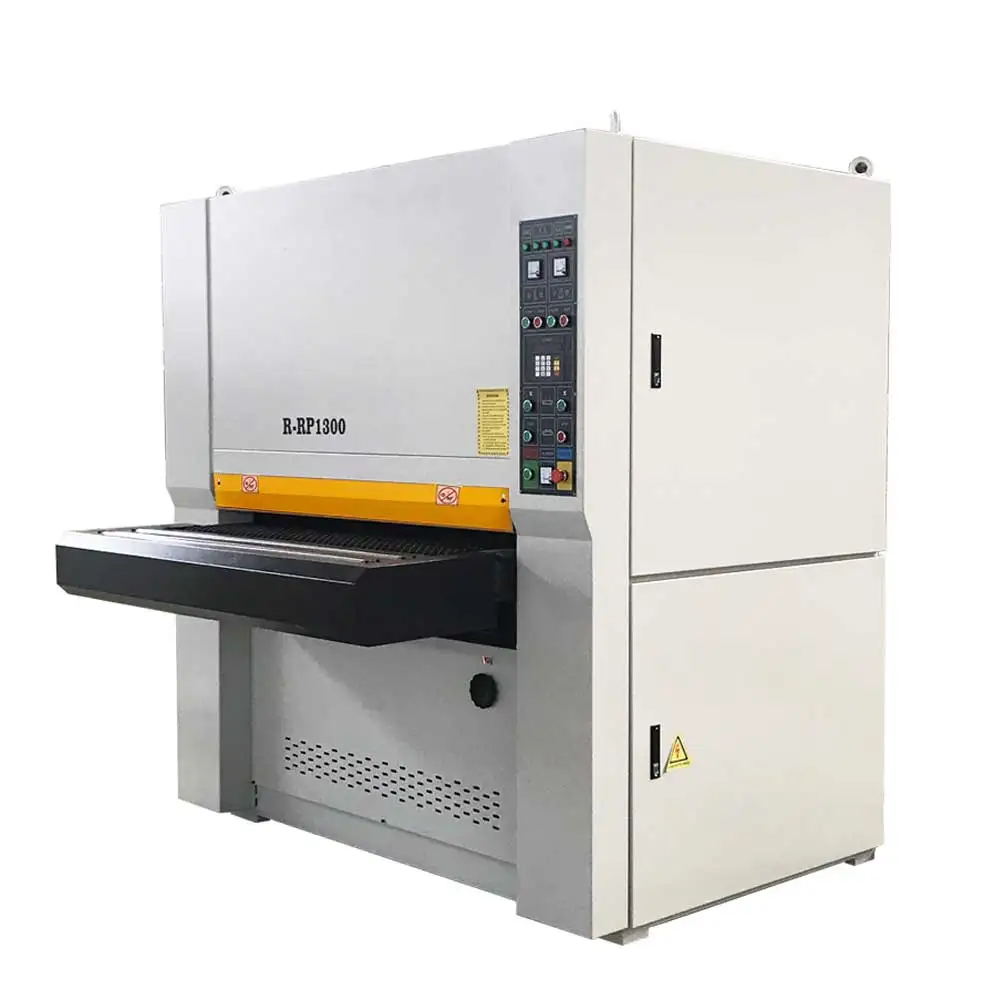 1300mm Heavy duty cabinet mdf plywood wood floor wide belt sander sanding machine