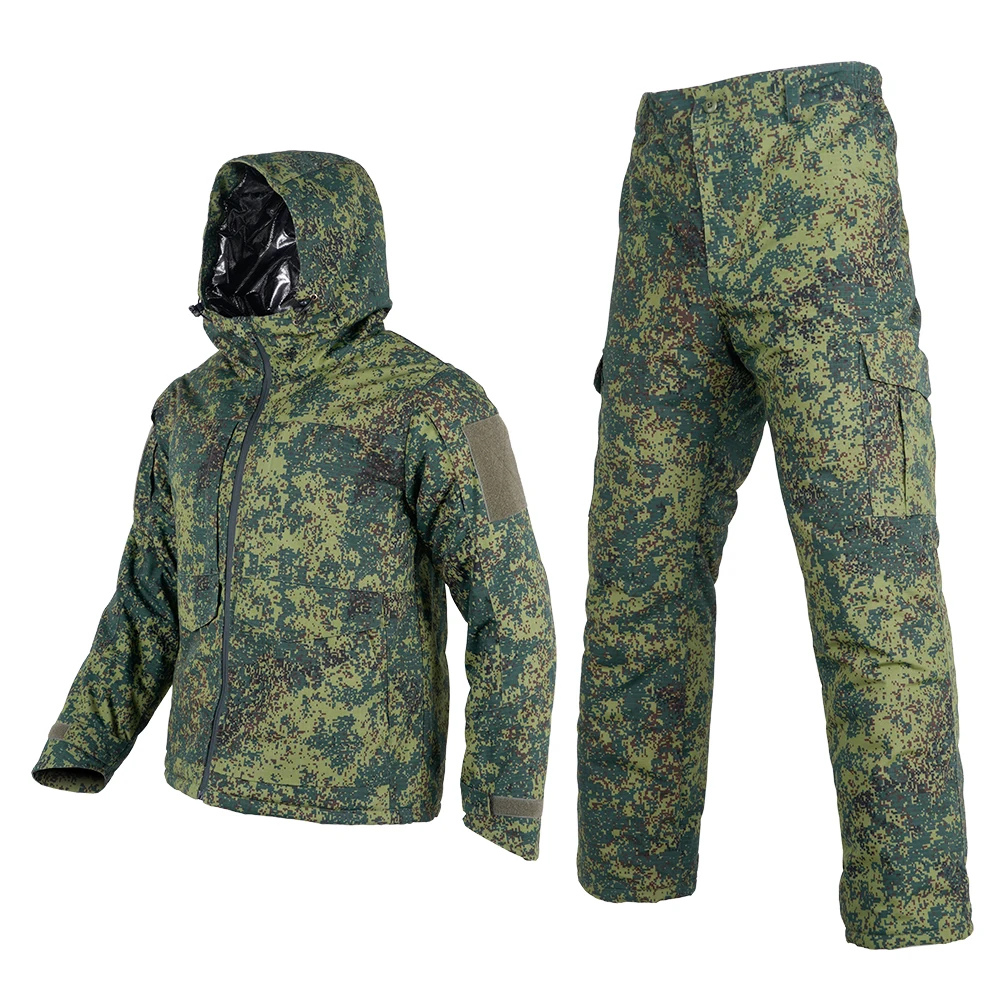 China Cema Camouflage Heat Reflective Warm Jacket M65 Winter Waterproof Jacket Tactical Uniform