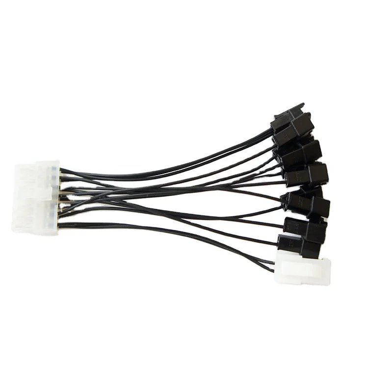 Customized Jst 14 Pin Connector to Molex Connector 24AWG Cable Harness Wire