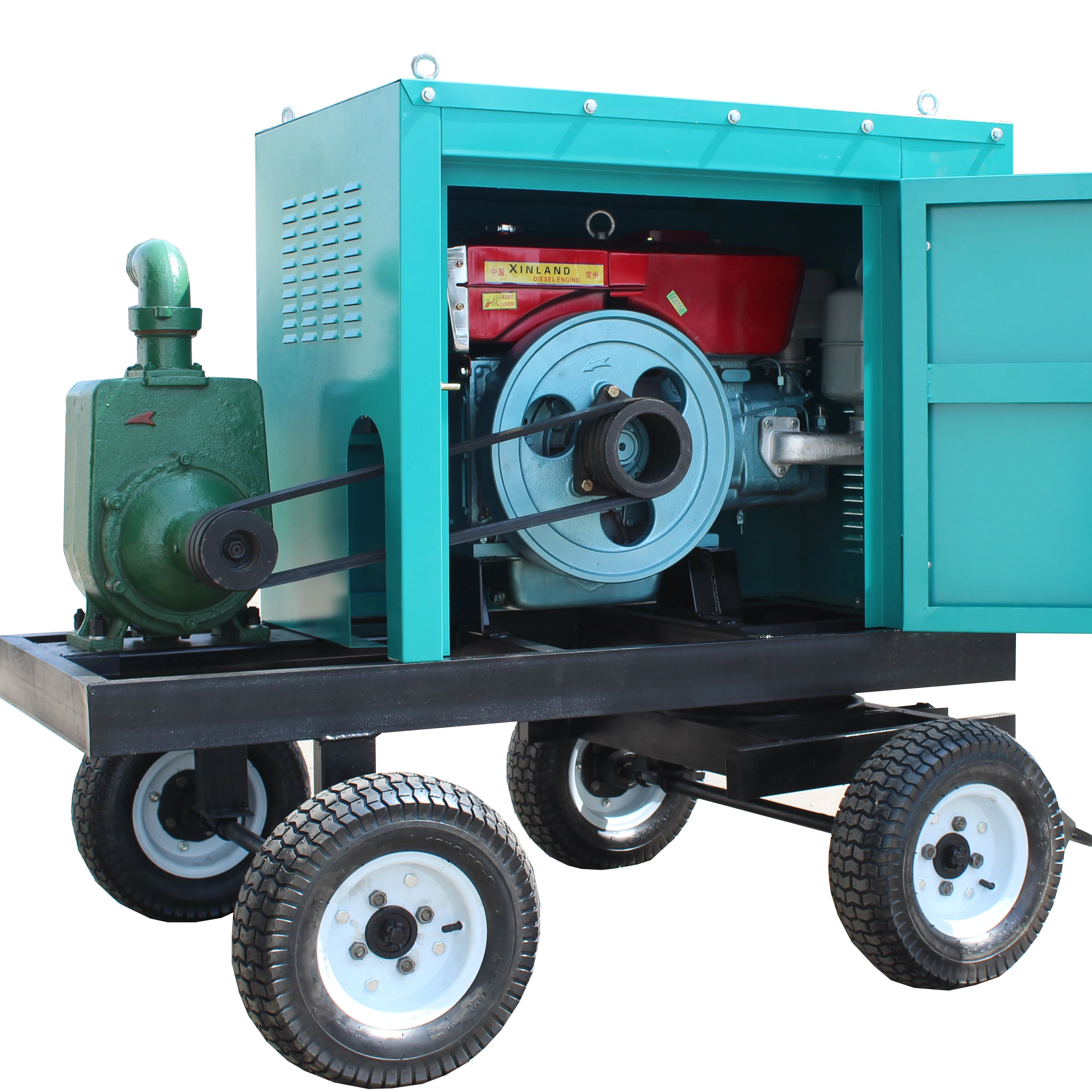 10kw 12Kva  single cylinder Water-cooled Electric Start  silent  type diesel generator with engine ZS1100 price