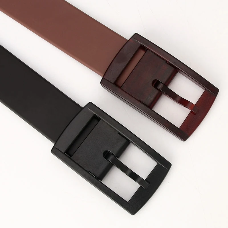 Wholesale Fashion Environmental Colorful Woman Mens Unisex Plastic Buckle Belt