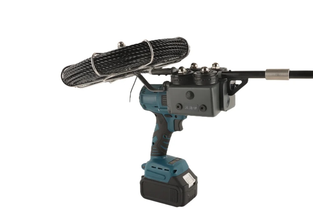 Brushless lithium battery Threading Machine Electrician Rechargeable Pull the wire Wiring Machine