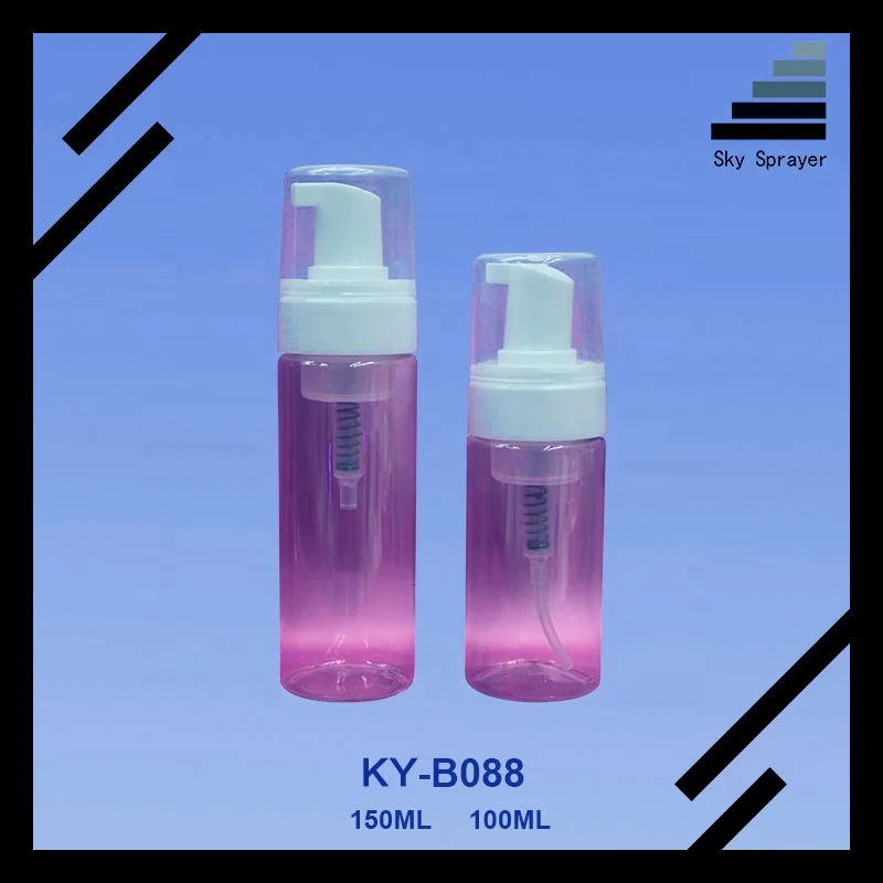 KY-B088 Cosmetic Packaging Easy Open End 100ML Container PE Plastic Bottle