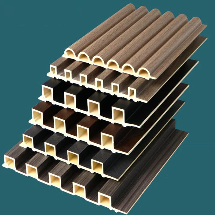 
Custom indoor background wall board grille ecological wood wall decorative panel 