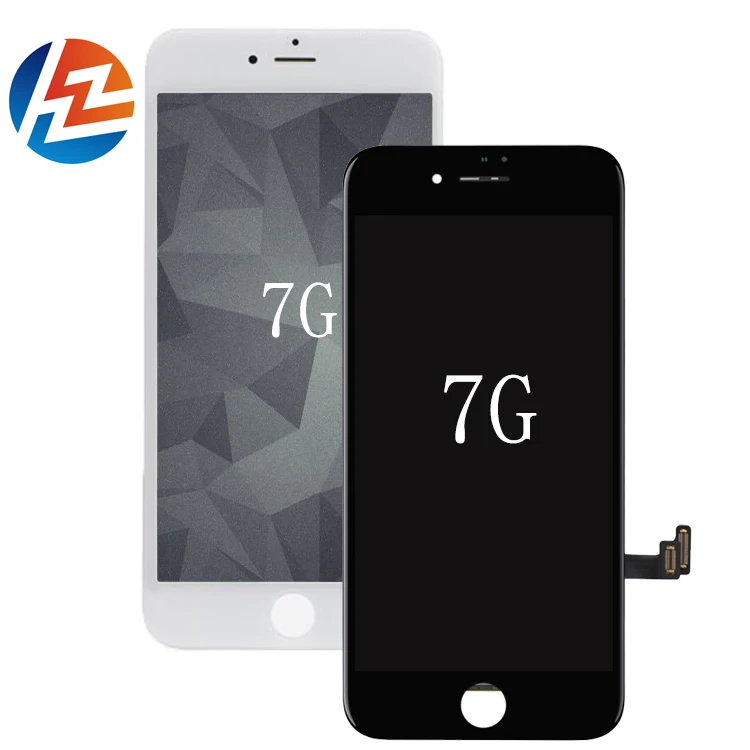 Доступный образец ЖК-экрана дигитайзер дисплей для Iphone 7 дисплей белый/черный