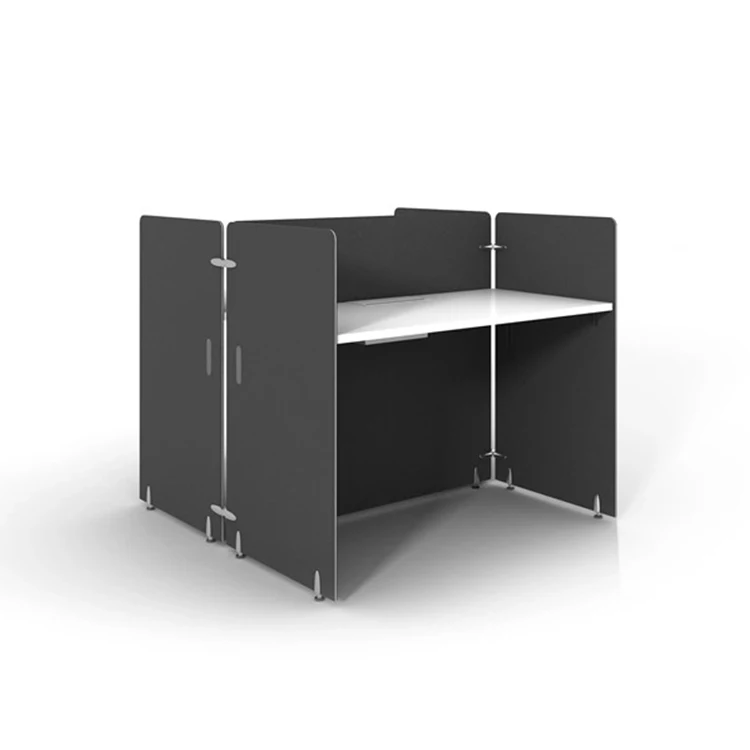 Индивидуальный деревянный эргономичный модульный офисный проект стоячая рабочая станция черный стол и стул