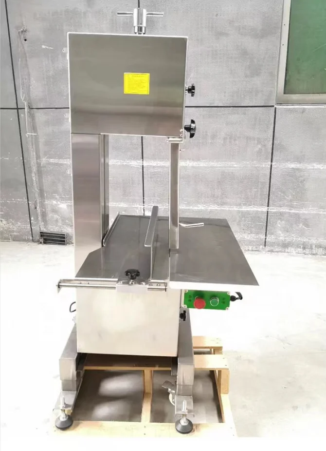 W360A Industrial stainless steel bone saw machine frozen meat and bone cutter  slaughter house equipment
