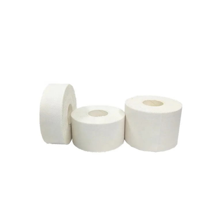 White Color Rayon Material Rigid Strapping Tape for Sports Training