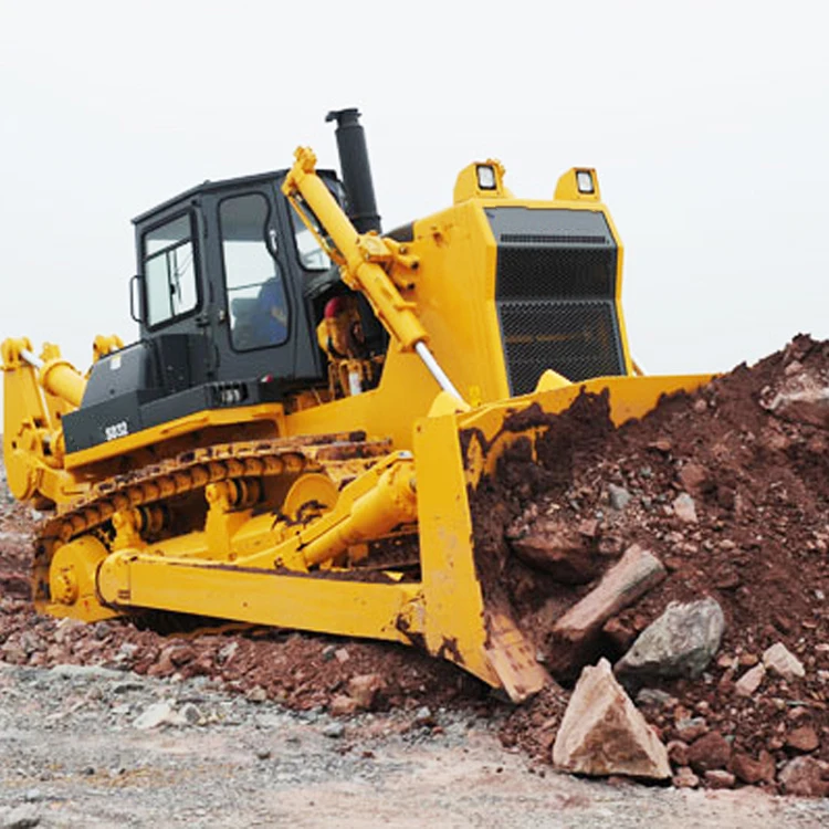 Shantui 320HP Crawler Track Bulldozer SD32 Bulldozer With Front Blade
